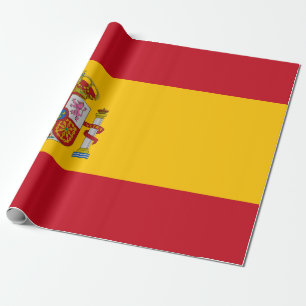 Spain flag - Bandera de Espana Wrapping Paper