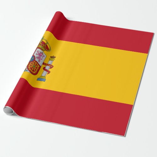 Spain flag _ Bandera de Espana Wrapping Paper