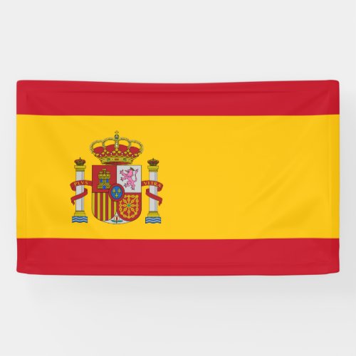 Spain flag banner