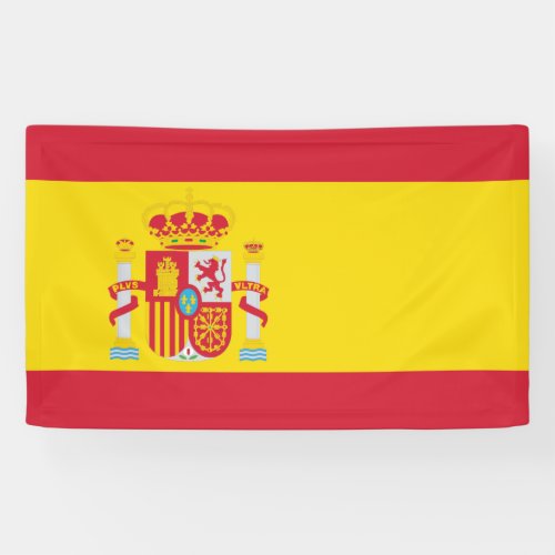 Spain Flag Banner