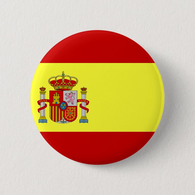 Spain Flag Button (Front)
