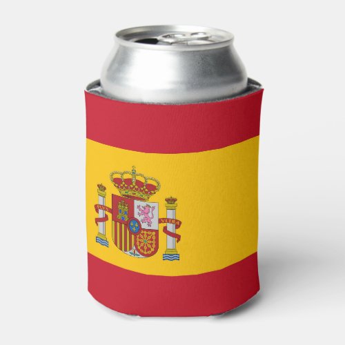 Spain Flag Can Cooler