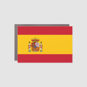 spain flag car magnet