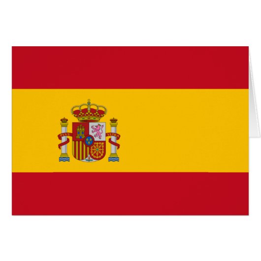 spain flag cards (Front Horizontal)