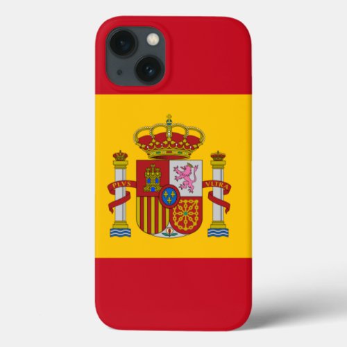 spain flag iPhone 13 case