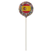 Spain Flag Chocolate Dipped Oreo Pop (Front)