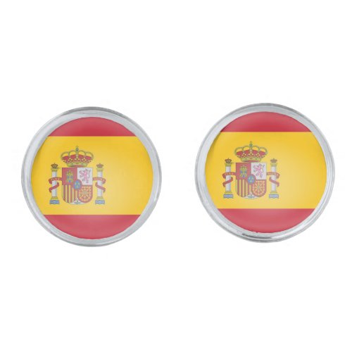 Spain Flag Cufflinks