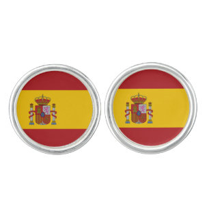 Spain Flag Cufflinks