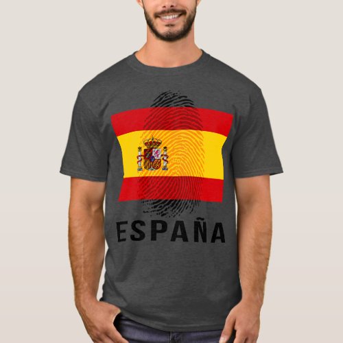 Spain Flag DNA T_Shirt