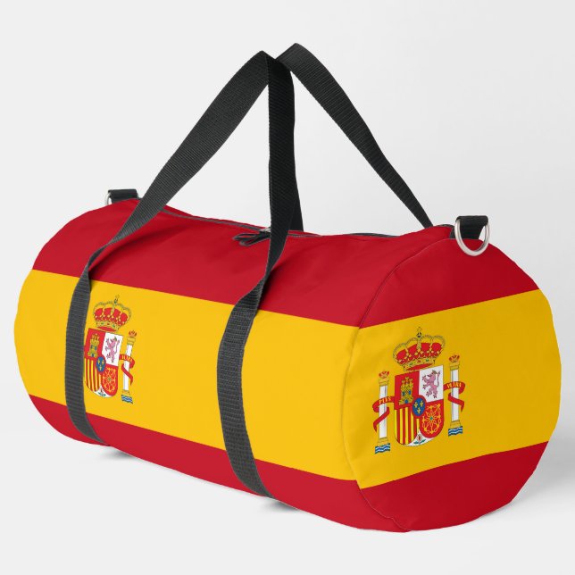 Spain flag duffle bag (Left Corner)