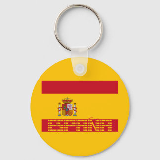 Spain - Flag / España - Bandera Keychain