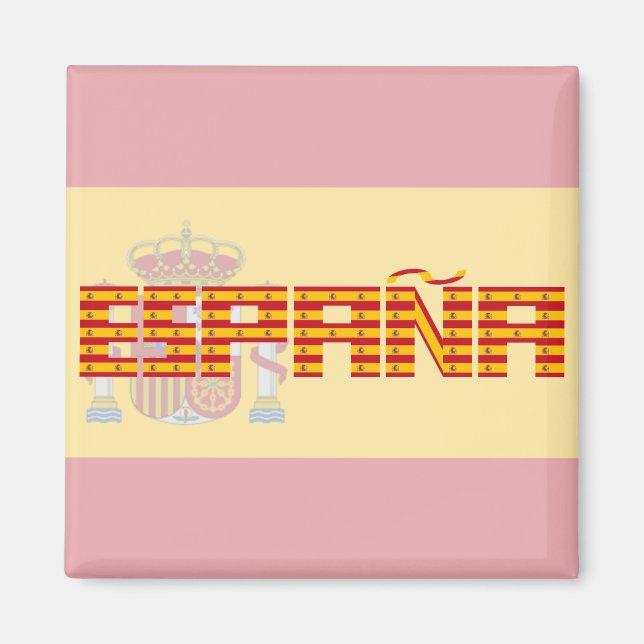 Spain - Flag / España - Bandera Magnet (Front)