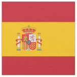 Spain flag fabric