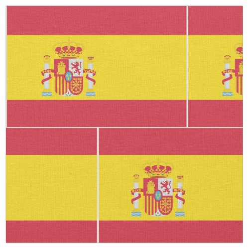 Spain Flag Fabric