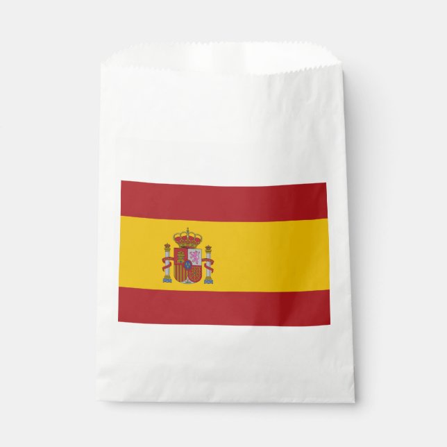 Spain Flag Favor Bag (Front)