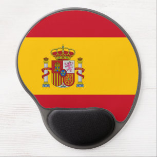 Spain Flag Gel Mouse Pad
