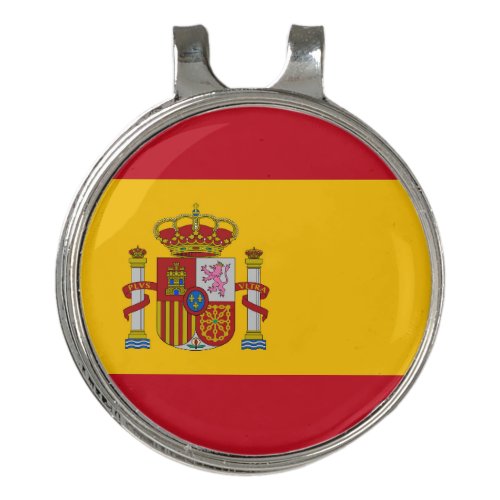Spain Flag Golf Hat Clip