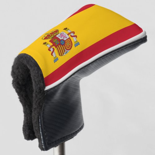 Spain flag golf head cover