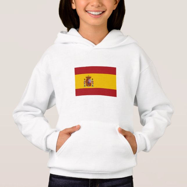 Spain Flag Hoodie (Front)