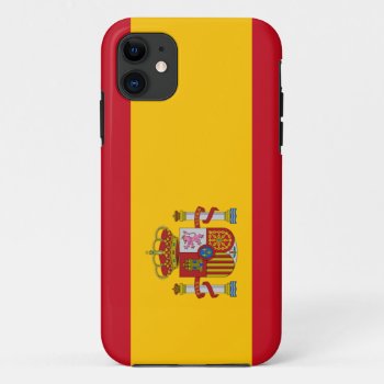 Spain Flag Iphone 5 Case by CreativeCovers at Zazzle