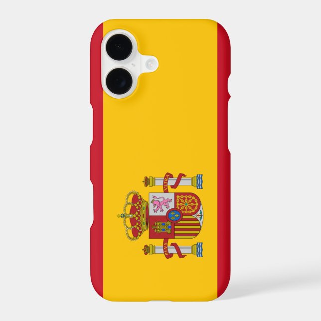 spain flag iphone case (Back)