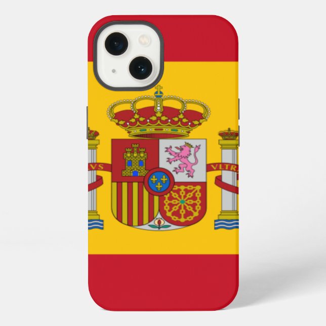 spain flag iphone case (Back)