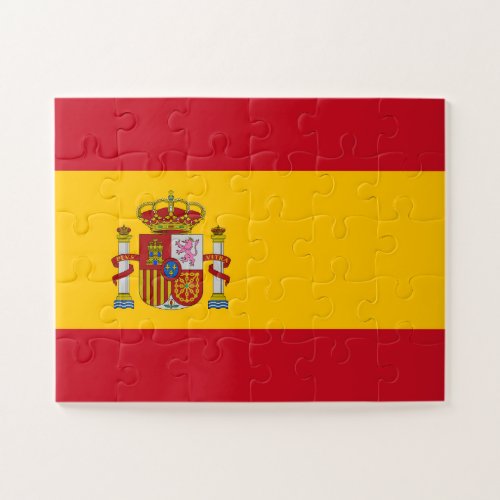 Spain Flag Jigsaw Puzzle