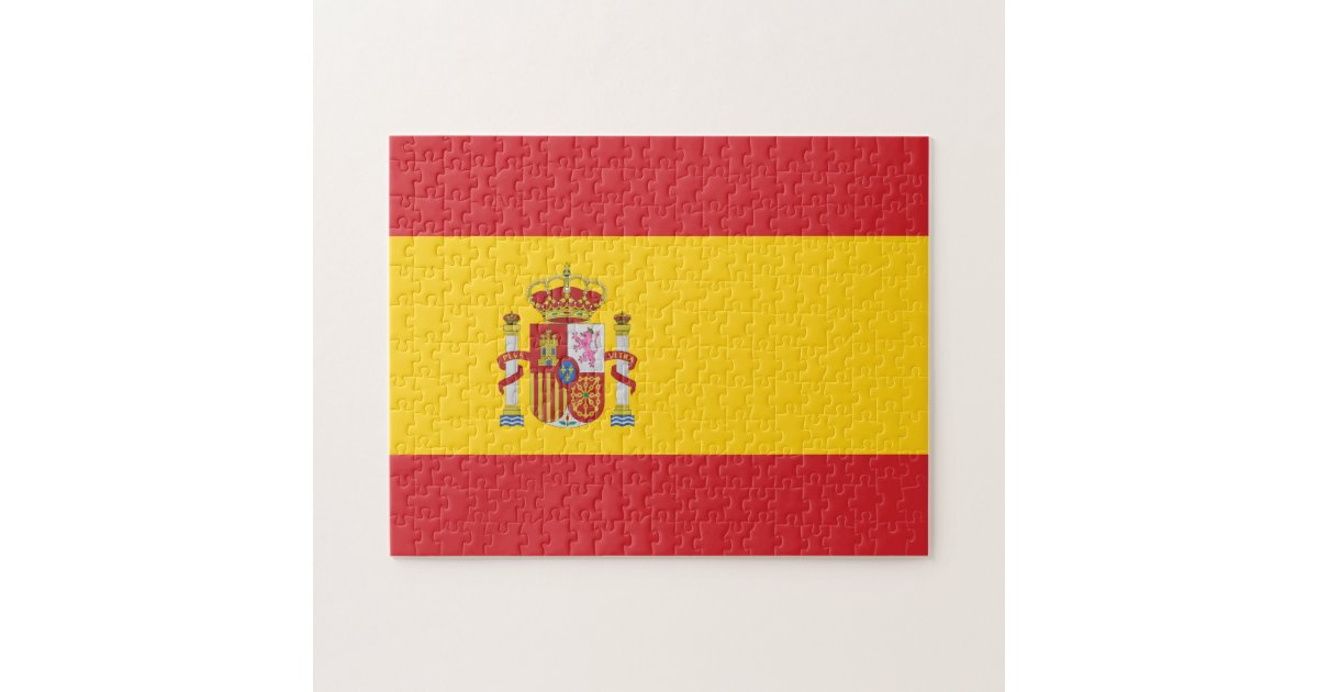 Spain Flag Jigsaw Puzzle