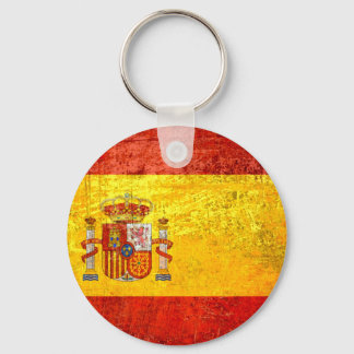Spain flag keychain
