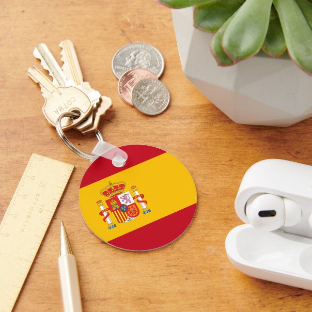 Spain flag keychain (Desk)
