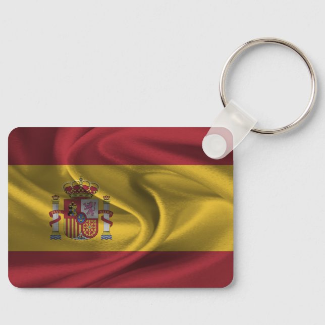 Spain Flag Keychain (Front)