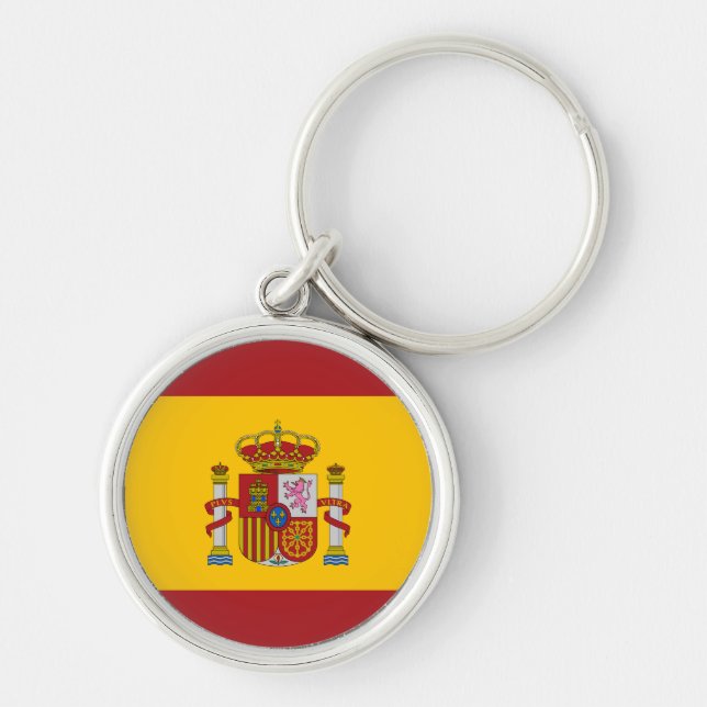 Spain Flag Keychain (Front)