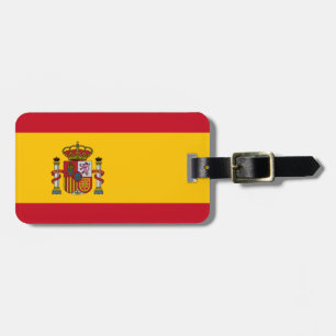 Spain Flag Luggage Tag