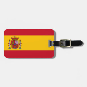 Spain Flag Luggage Tag