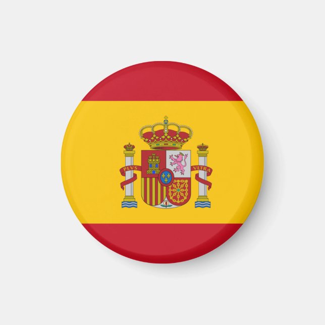 spain flag magnet (Front)