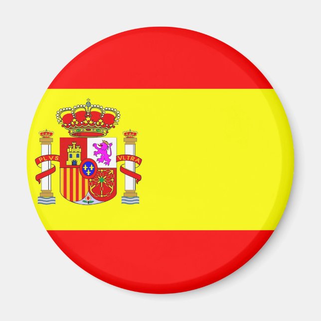 Spain flag magnet (Front)