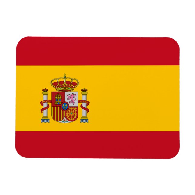 Spain flag magnet (Horizontal)