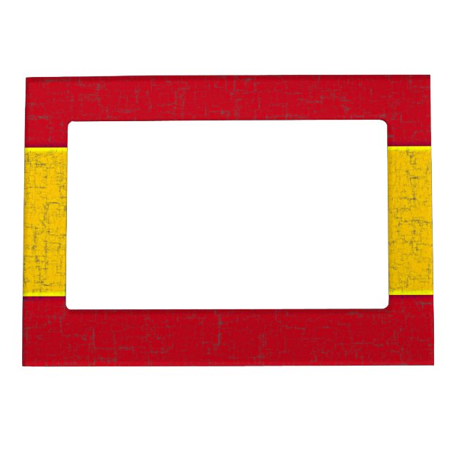 SPAIN FLAG Magnetic Frame (Front)