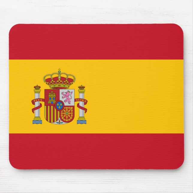 Spain Flag Mouse Pad (Front)