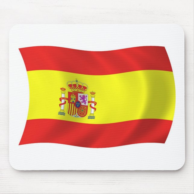 Spain Flag Mousepad (Front)