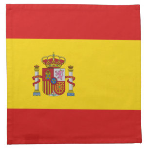 Spain Flag Napkin