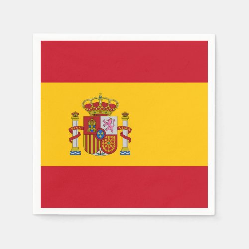 Spain Flag Napkins