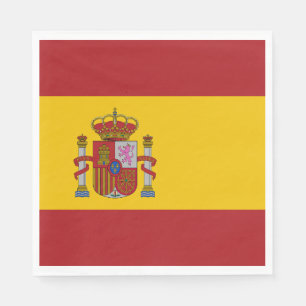 Spain Flag Napkins