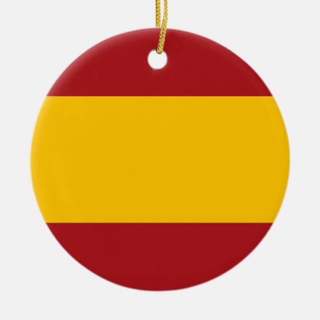 Spain Flag Ornament (Front)