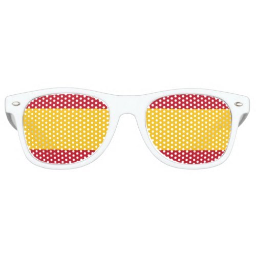 Spain Flag Party Shades Sunglasses