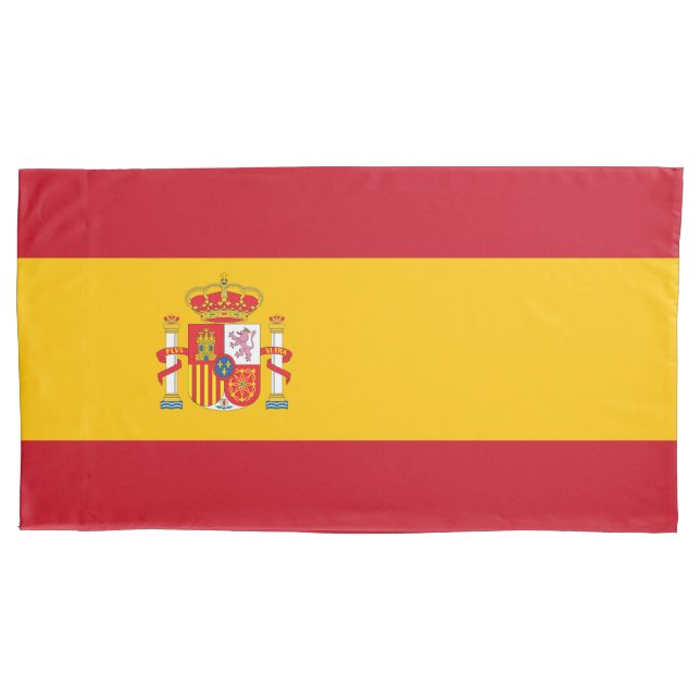 Spain flag pillow case (Front)