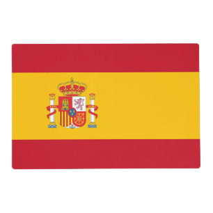 Spain flag placemat