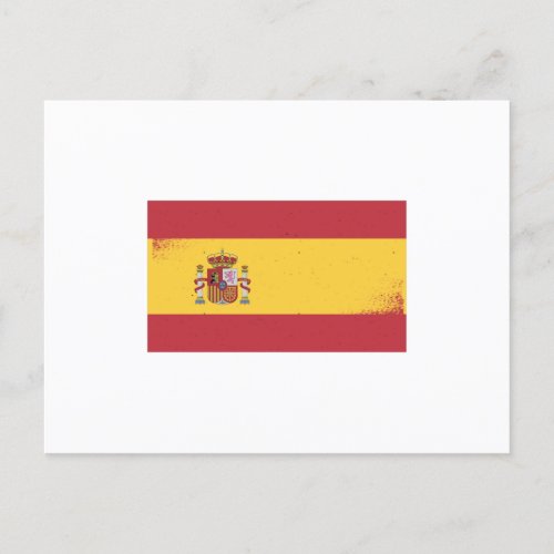 Spain Flag Postcard