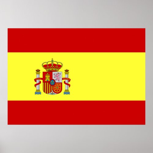 Spain Flag Poster