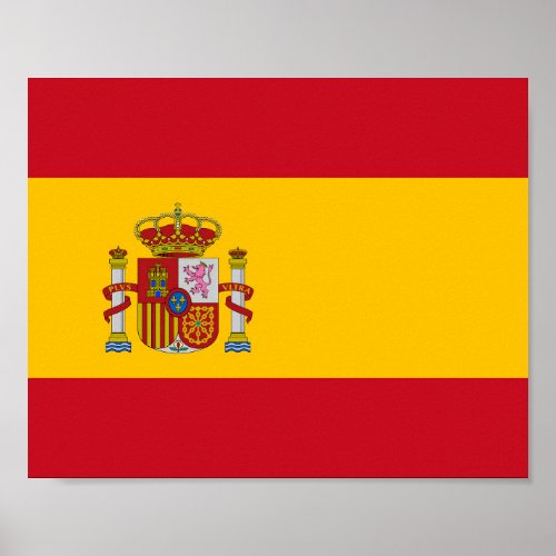 Spain Flag Poster